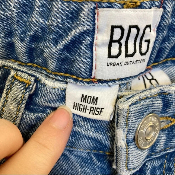 BDG Mom High Rise Jeans Size 28 Urban Outfitters Baggy Retro - Picture 7 of 8